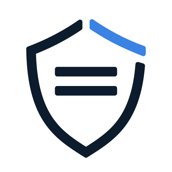 a shield icon